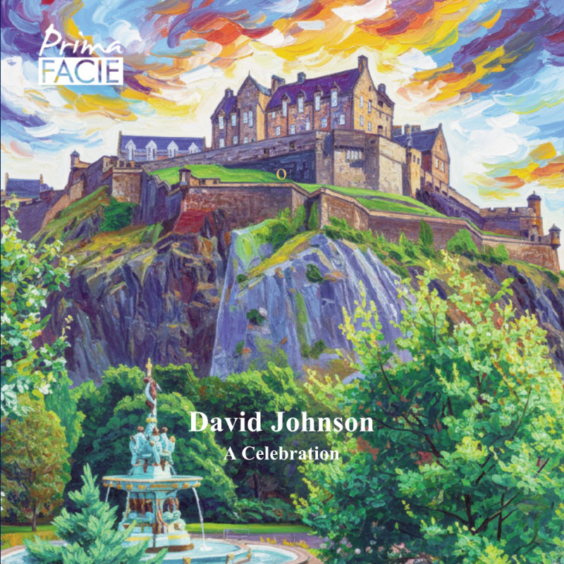 CD cover with a painting of Edinburgh Castle